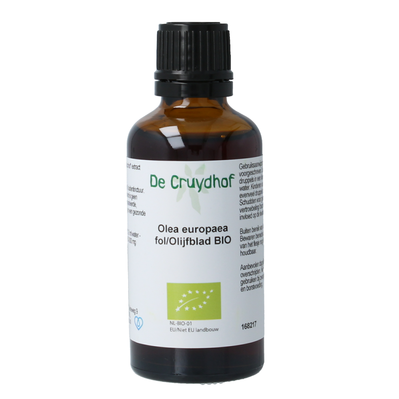 Cruydhof Olea europaea folia / olijfblad tinctuur bio 50 Milliliter