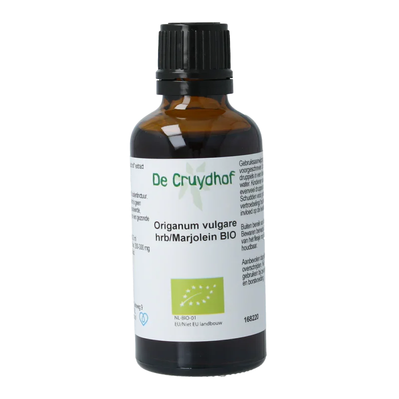 Cruydhof Origanum vulgare herb / marjolein tinctuur bio 50 Milliliter