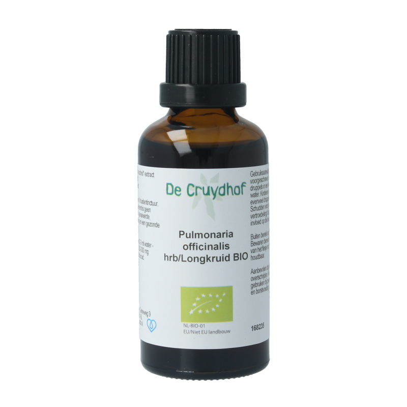 Cruydhof Pulmonaria off herb / longkruid tinctuur bio 50 Milliliter