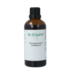 Cruydhof Ruta graveolens herb / wijnruit tinctuur 100.00 Milliliter