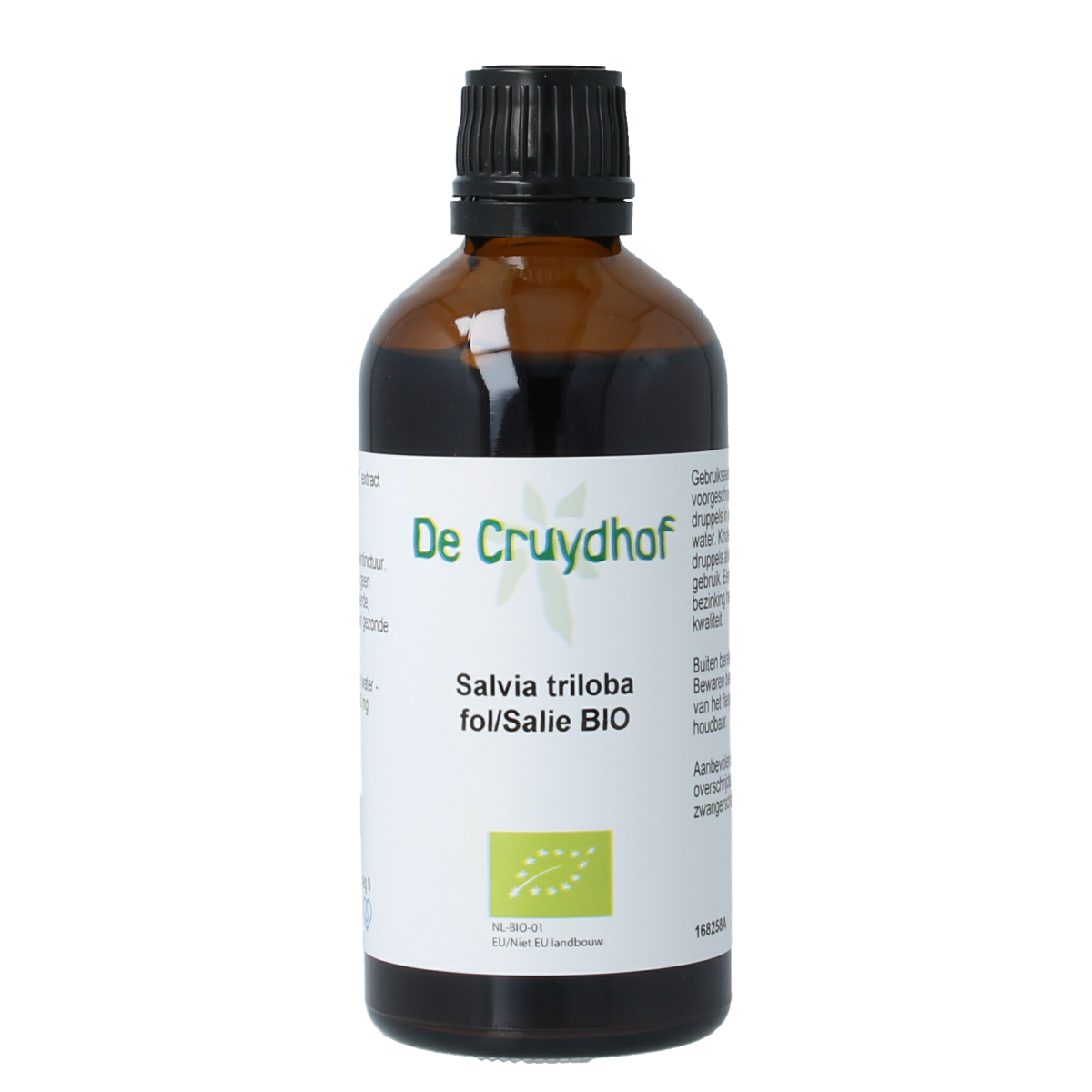 Cruydhof Salvia triloba fol / salie tinctuur bio 100.00 Milliliter