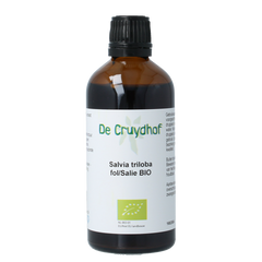 Cruydhof Salvia triloba fol / salie tinctuur bio 100.00 Milliliter