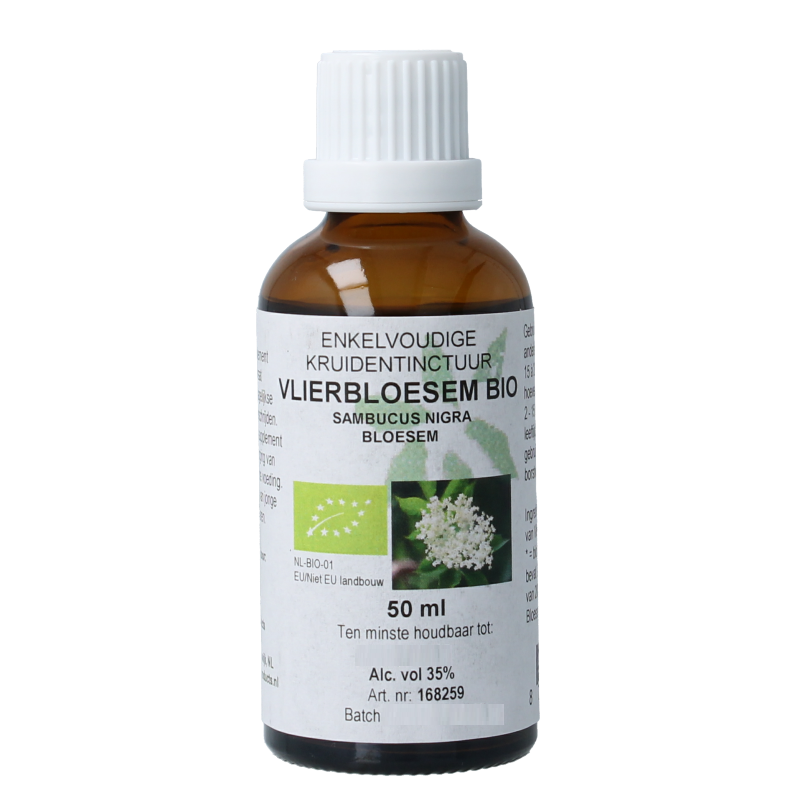 Cruydhof Sambucus nigra / gewone vlier bio 50.00 Milliliter