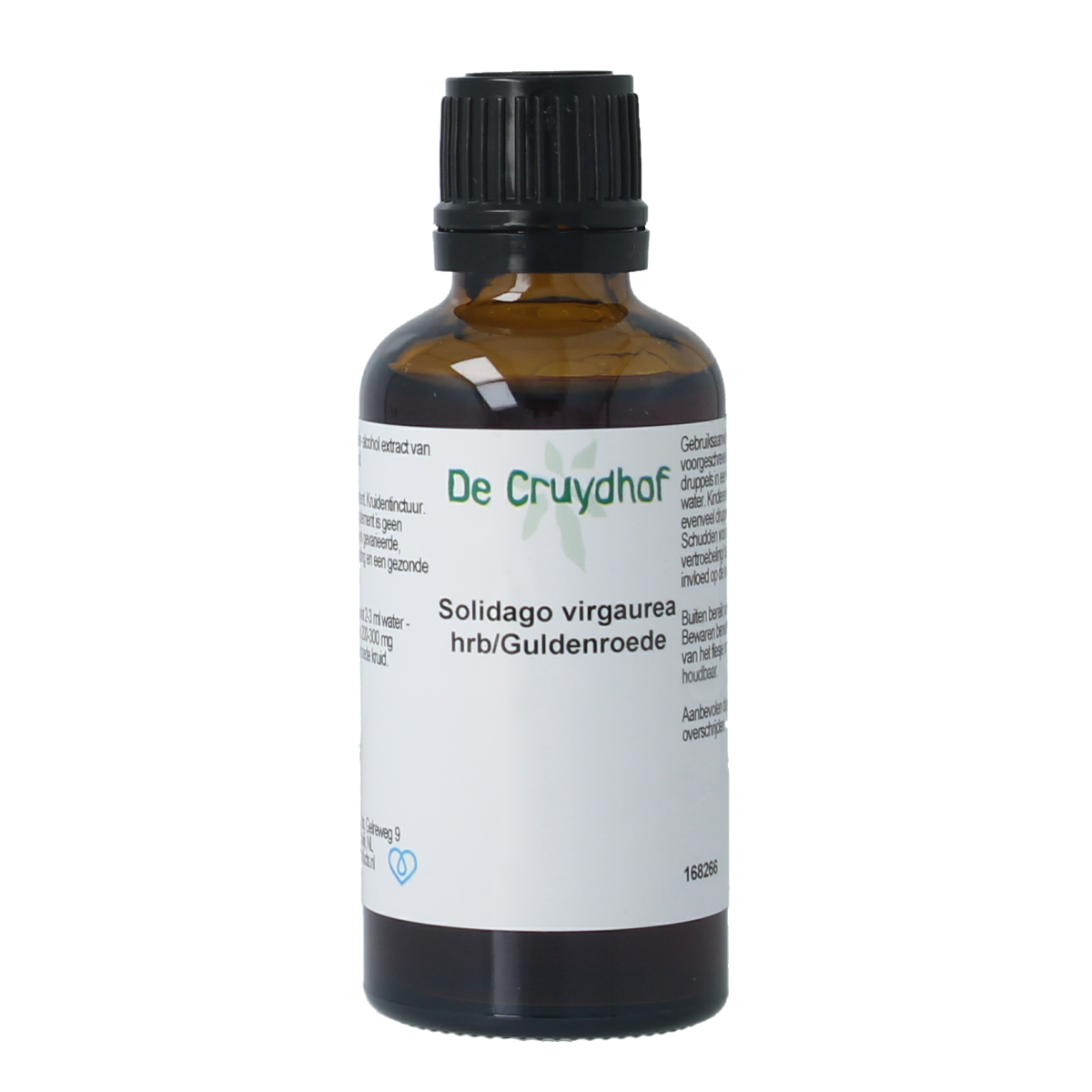Cruydhof Solidago virg herb / guldenroede tinctuur 50.00 Milliliter