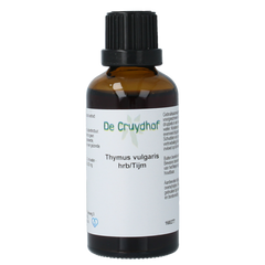 Cruydhof Thymus vulgaris herb / tijm tinctuur 50.00 Milliliter