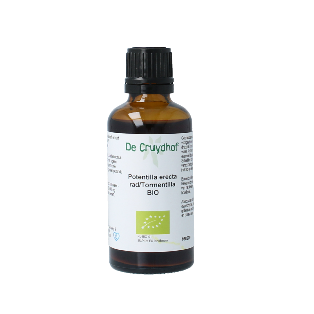 Cruydhof Tormentil wortel tinctuur bio 50.00 Milliliter