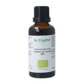 Cruydhof Viola tricolor hrb / driekl viooltje tinctuur bio 50.00 Milliliter