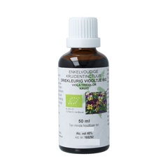 Cruydhof Viola tricolor hrb / driekl viooltje tinctuur bio 50.00 Milliliter