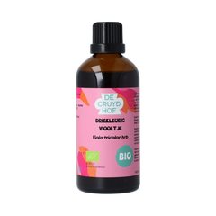 De Cruydhof Viola tricolor herb / driekl viooltje tinctuur bio 100.00 Milliliter