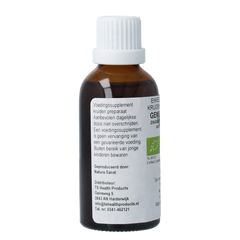 Cruydhof Zingiber officinalis rhiz/gember tinctuur bio 50.00 Milliliter