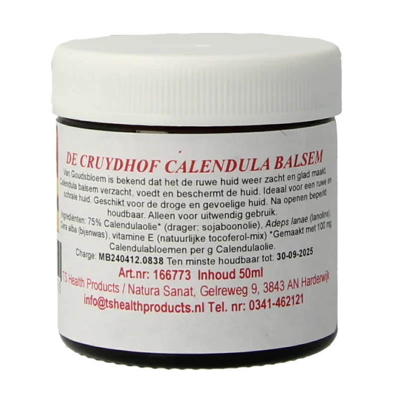 Cruydhof Calendula balsem 75% 50 Milliliter