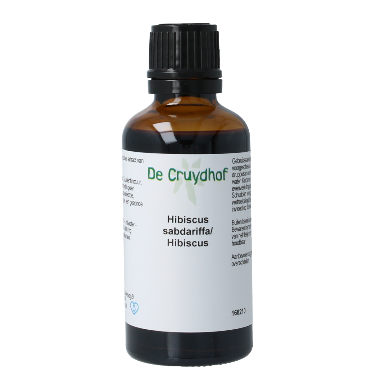 Cruydhof Hibiscus sabdariffa / hibiscus flor tinctuur 50.00 Milliliter