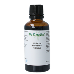 Cruydhof Hibiscus sabdariffa / hibiscus flor tinctuur 50.00 Milliliter