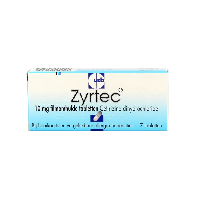 Zyrtec Cetirizine dihydrochloride 7 Tabletten