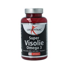 Lucovitaal Super visolie omega 3 60 Capsules