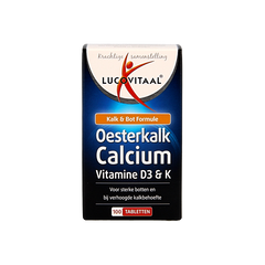 Lucovitaal Oesterkalk calcium tabletten 100 Tabletten