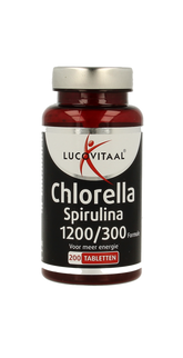 Lucovitaal Chlorella spirulina 200.00 Tabletten