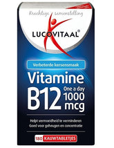Lucovitaal Vitamine B12 1000mcg 180 Kauwtabletten