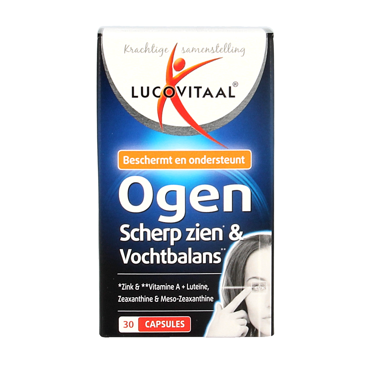 Lucovitaal Ogen scherp zien & vochtbalans 30.00 Capsules