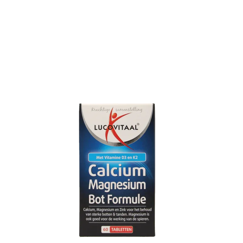 Lucovitaal Calcium magnesium botformule 60 Tabletten
