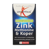Lucovitaal Zink methionine & koper 60.00 Tabletten