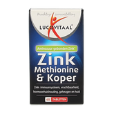 Lucovitaal Zink methionine & koper 60 Tabletten