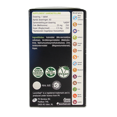 Lucovitaal Zink methionine & koper 60.00 Tabletten