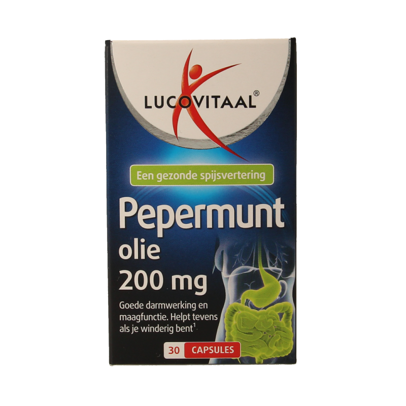Lucovitaal Pepermuntolie 30 Capsules