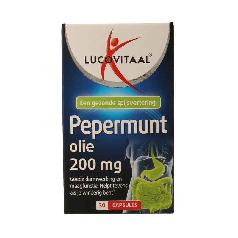 Lucovitaal Pepermuntolie 30 Capsules
