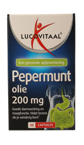 Lucovitaal Pepermuntolie 30.00 Capsules