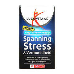Lucovitaal Magnesium spanning stress & vermoeidheid 45 Tabletten