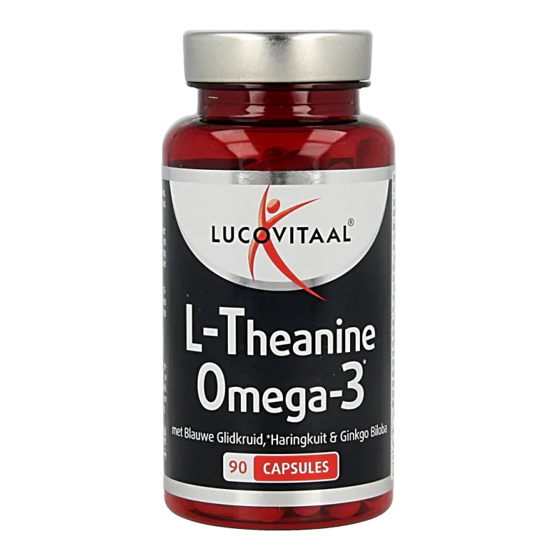 Lucovitaal L-Theanine omega 3 90 Capsules