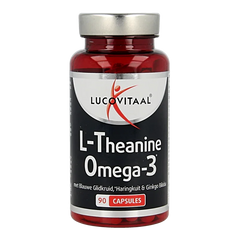 Lucovitaal L-Theanine omega 3 90 Capsules