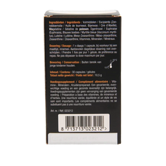 Lucovitaal Ogen dag en nacht scherp zicht 30 Capsules