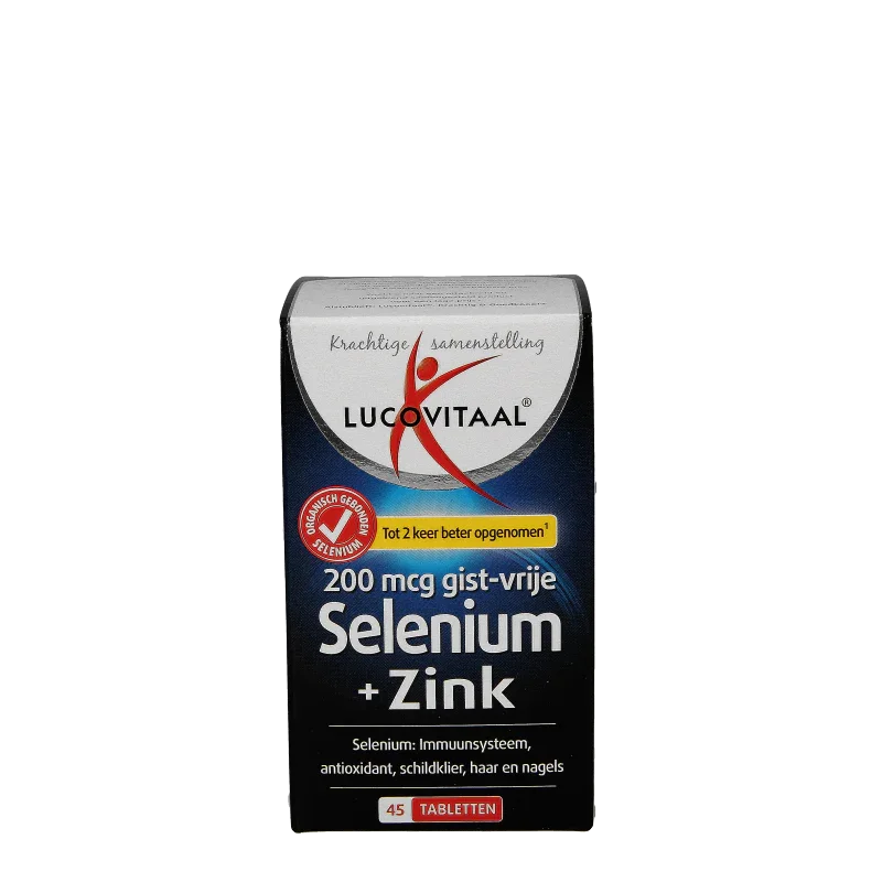 Lucovitaal Selenium zink 45.00 Tabletten