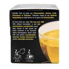 Lucovitaal Hennep CBD thee 20.00 Zakjes