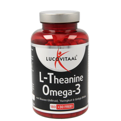 Lucovitaal L-Theanine omega 3 210 Capsules