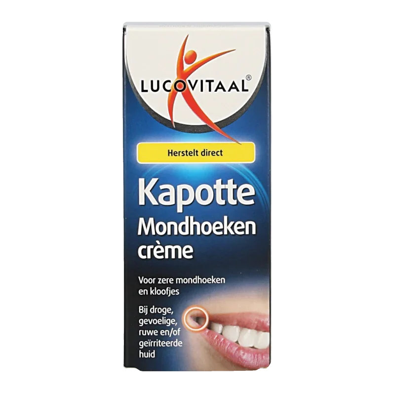 Lucovitaal Kapotte mondhoeken creme 15 Milliliter