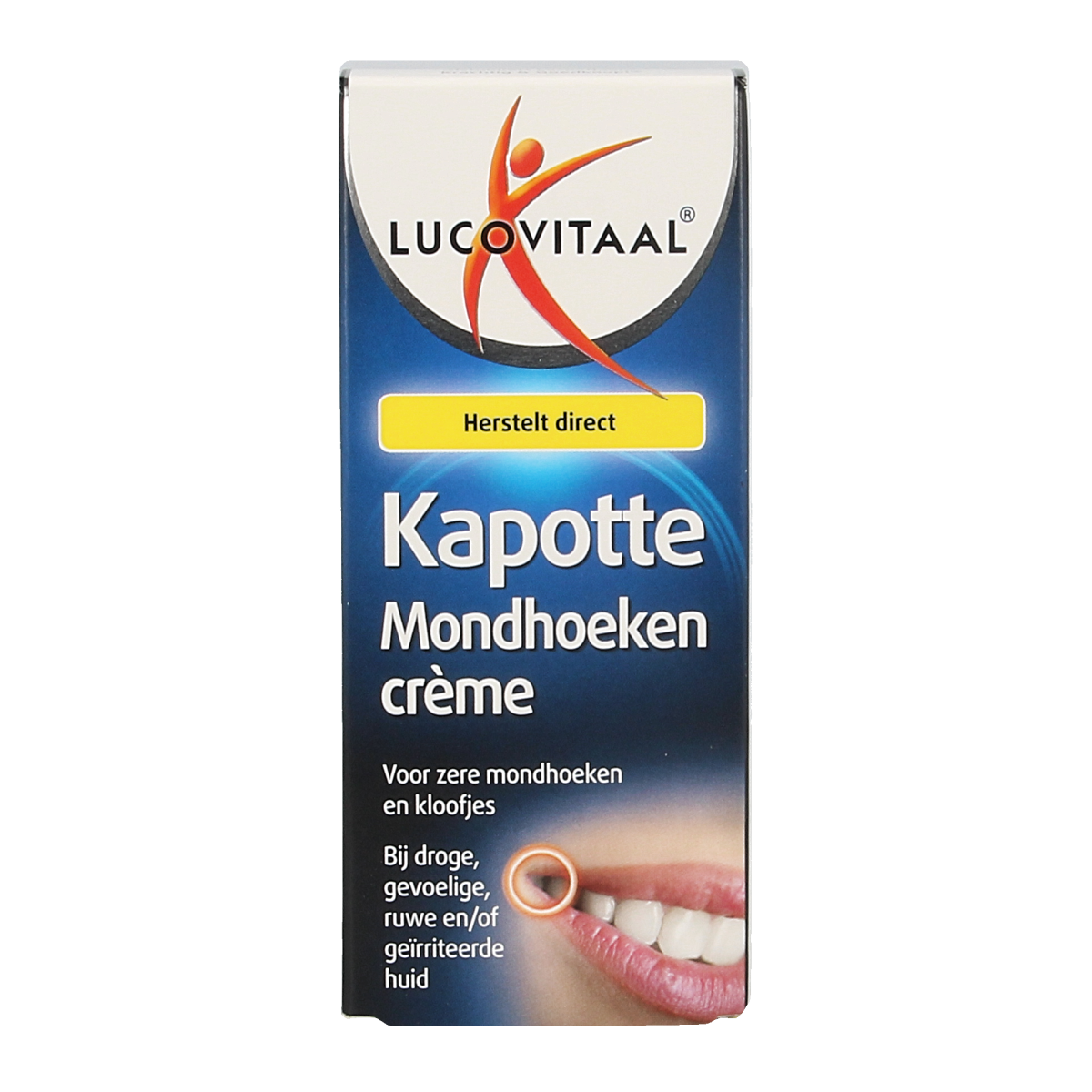 Lucovitaal Kapotte mondhoeken creme 15.00 Milliliter