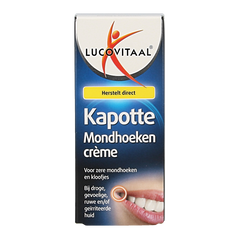 Lucovitaal Kapotte mondhoeken creme 15 Milliliter