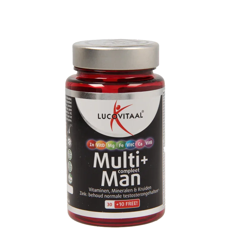 Lucovitaal Multi+ compleet man 40 Tabletten