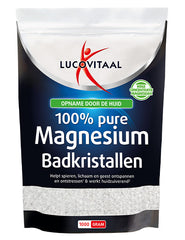 Lucovitaal Magnesium badkristallen 1 Kilogram