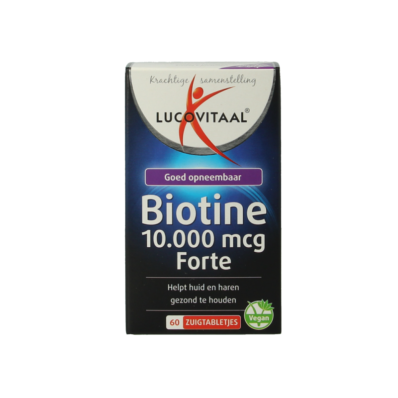 Lucovitaal Biotine forte 60 Zuigtabletten