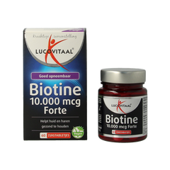Lucovitaal Biotine forte 60 Zuigtabletten
