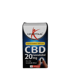 Lucovitaal Cannabidiol CBD 20mg 30.00 Capsules