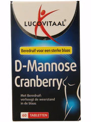Lucovitaal D-Mannose cranberry 60 Tabletten