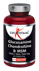 Lucovitaal Glucosamine chondroitine MSM 100 Tabletten