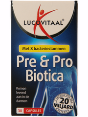 Lucovitaal Pre & probiotica 30 Capsules