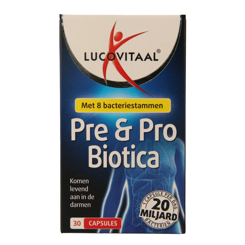 Lucovitaal Pre & probiotica 30 Capsules
