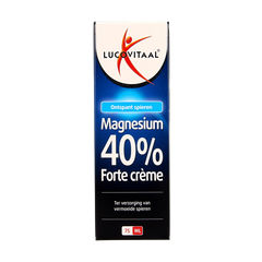 Lucovitaal Magnesium 40% forte creme 75 Gram